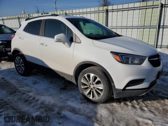 2018 Buick Encore Preferred with VIN KL4CJESB5JB636127, listed as a Copart auction lot 46576905 with 88,486 mi miles and Salvage Title. Bid and sale history available at carsss.com. Image 4.