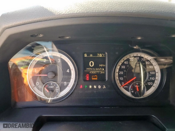 2016 Ram 3500 Tradesman with VIN 3C63RPGL7GG263188, listed as a Copart auction lot 51801755 with 496,677 mi miles and Clean Title. Bid and sale history available at carsss.com. Image 9.