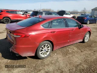 2020 Ford Fusion SE with VIN 3FA6P0HD3LR167475, listed as a Copart auction lot 53060495 with 155,210 mi miles and Non Repairable. Bid and sale history available at DreamBid. Image 3.