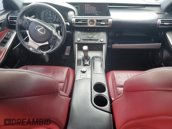 2015 Lexus IS 350 with VIN JTHCE1D24F5006684, listed as a Copart auction lot 59406345 with 116,651 mi miles and Salvage title. Bid and sale history available at DreamBid. Image 8.