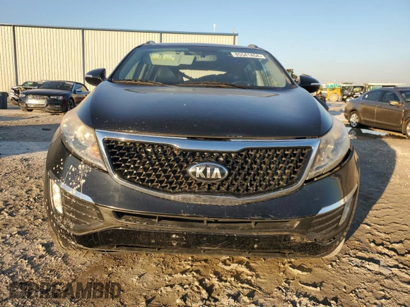 2013 Kia Sportage SX with VIN KNDPCCA68D7447781, listed as a Copart auction lot 85541454 with 136,211 mi miles and Salvage Title. Bid and sale history available at carsss.com. Image 5.