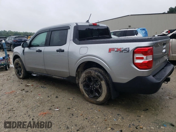 2023 Ford Maverick XL with VIN 3FTTW8F92PRA20907, listed as a Copart auction lot 58178395 with 23,585 mi miles and Salvage title. Bid and sale history available at DreamBid. Image 2.