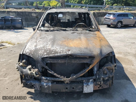2005 Mercedes-Benz M-Class 3.7L with VIN 4JGAB57E65A538101, listed as a Copart auction lot 69080144 with 0 mi miles and Salvage Title. Bid and sale history available at carsss.com. Image 5.
