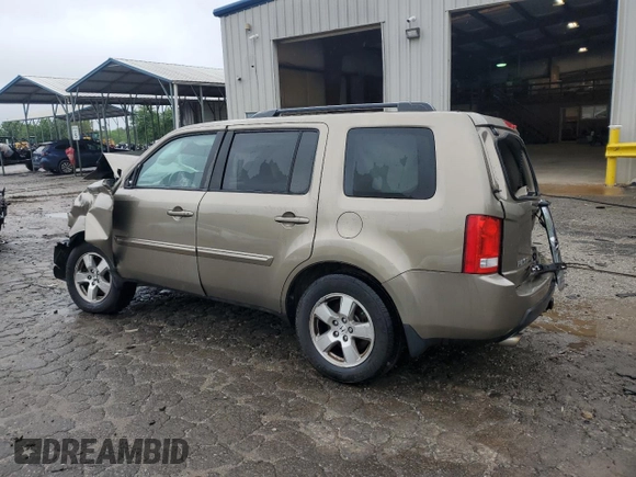 2011 Honda Pilot EX-L with VIN 5FNYF3H70BB048851, listed as a Copart auction lot 51901745 with Not Provided miles and Non Repairable. Bid and sale history available at DreamBid. Image 2.