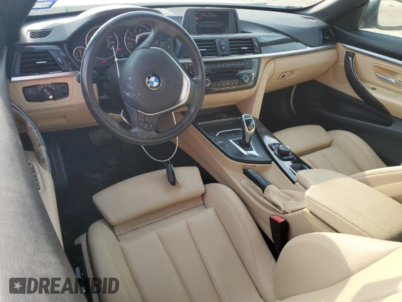 2017 BMW 4 Series 430i with VIN WBA4U7C5XH5H19230, listed as a Copart auction lot 55303435 with 98,762 mi miles and Salvage title. Bid and sale history available at DreamBid. Image 8.