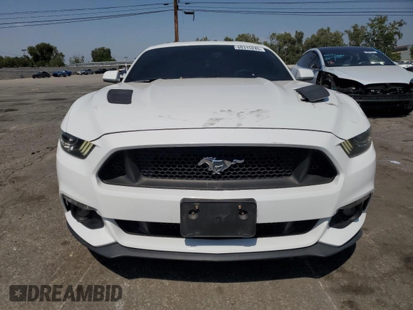 2015 Ford Mustang GT with VIN 1FA6P8CF0F5408780, listed as a Copart auction lot 60315245 with 56,668 mi miles and Salvage title. Bid and sale history available at DreamBid. Image 5.