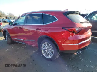 2023 Acura MDX w/Advance Package with VIN 5J8YE1H86PL011695, listed as a Copart auction lot 43700485 with 32,359 mi miles and Salvage Title. Bid and sale history available at carsss.com. Image 2.