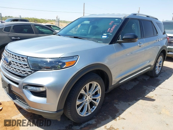 2023 Ford Explorer Limited with VIN 1FMSK7FH6PGA05547, listed as a IAAI auction lot 42149003 with 599,462 mi miles. Bid and sale history available at carsss.com. Image 17.
