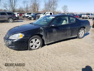 2006 Chevrolet Monte Carlo LT 3.5L with VIN 2G1WM16K469259319, listed as a Copart auction lot 46490565 with 223,878 mi miles and Salvage Title. Bid and sale history available at carsss.com. Image 1.