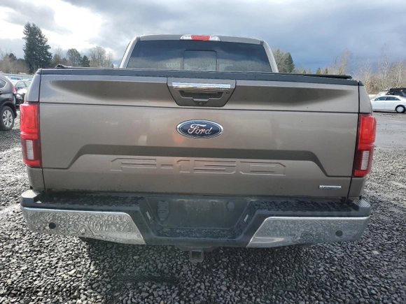 2018 Ford F-150 XL with VIN 1FTEW1EP4JFD46003, listed as a Copart auction lot 49694055 with 47,868 mi miles and Salvage Title. Bid and sale history available at carsss.com. Image 6.