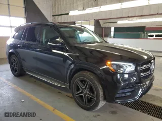 2020 Mercedes-Benz GLS with VIN 4JGFF8GE1LA270017, listed as a Copart auction lot 75921354 with 51,242 mi miles and Clean Title. Bid and sale history available at carsss.com. Image 4.