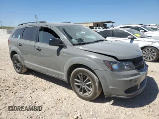 2020 Dodge Journey SE Value with VIN 3C4PDCAB4LT266116, listed as a Copart auction lot 49738395 with Not Provided miles and Salvage Title. Bid and sale history available at carsss.com. Image 4.