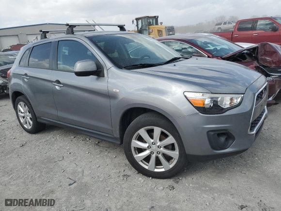 2015 Mitsubishi Outlander Sport ES with VIN 4A4AP3AUXFE018433, listed as a Copart auction lot 49690695 with 110,652 mi miles and Salvage Title. Bid and sale history available at carsss.com. Image 4.