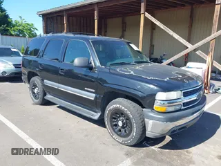 2002 Chevrolet Tahoe Z71 z VIN 1GNEK13Z02R128048, wystawiony jako IAAI lot #42409965 z przebiegiem 249 253 mil mil oraz . Historia ofert i sprzedaży dostępna na DreamBid. Obrazek 1.