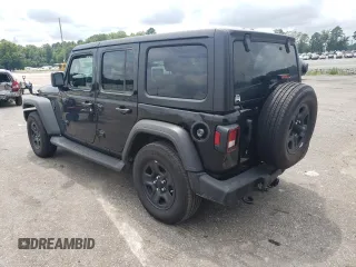 2023 Jeep Wrangler Sport z VIN 1C4HJXDG0PW626106, wystawiony jako Copart lot #62696574 z przebiegiem 16 207 mil mil oraz Szkoda całkowita • Salvage title. Historia ofert i sprzedaży dostępna na DreamBid. Obrazek 2.
