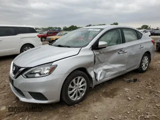 2018 Nissan Sentra SV z VIN 3N1AB7AP7JL624632, wystawiony jako Copart lot #54799125 z przebiegiem 164 610 mil mil oraz Szkoda całkowita • Salvage title. Historia ofert i sprzedaży dostępna na DreamBid. Obrazek 1.