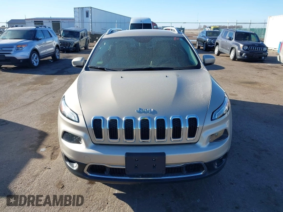 2015 Jeep Cherokee Limited with VIN 1C4PJMDB7FW610031, listed as a IAAI auction lot 41781285 with 51,913 mi miles. Bid and sale history available at carsss.com. Image 12.