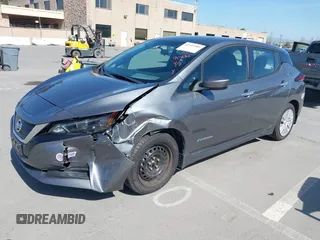 2018 Nissan LEAF S with VIN 1N4AZ1CP5JC315827, listed as a IAAI auction lot 41993989 with 41,504 mi miles and . Bid and sale history available at DreamBid. Image 2.