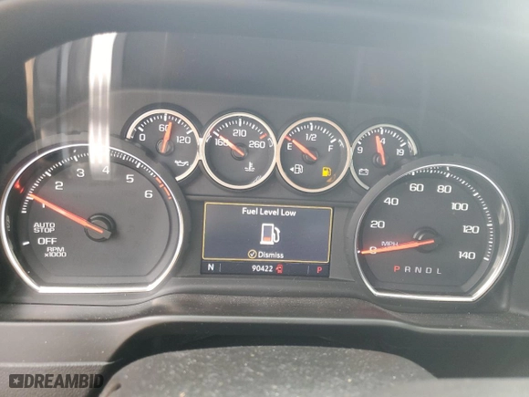 2019 Chevrolet Silverado 1500 LTZ with VIN 1GCPWEED2KZ134786, listed as a Copart auction lot 73515084 with 90,422 mi miles and Salvage Title. Bid and sale history available at carsss.com. Image 9.