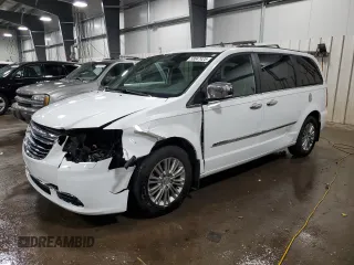 2015 Chrysler Town & Country Touring L z VIN 2C4RC1CGXFR520606, wystawiony jako Copart lot #58047425 z przebiegiem 171 505 mil mil oraz Szkoda całkowita • Salvage title. Historia ofert i sprzedaży dostępna na DreamBid. Obrazek 1.
