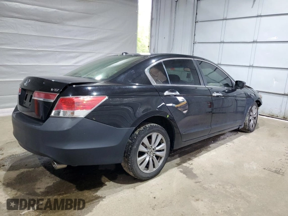 2011 Honda Accord EX-L z VIN 1HGCP3F85BA009136, wystawiony jako Copart lot #58011755 z przebiegiem Nie podano mil oraz Szkoda całkowita • Salvage title. Historia ofert i sprzedaży dostępna na DreamBid. Obrazek 3.