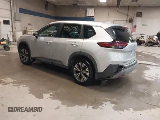 2022 Nissan Rogue SV with VIN 5N1BT3BB2NC722538, listed as a IAAI auction lot 41511198 with 64,820 mi miles and . Bid and sale history available at carsss.com. Image 3.