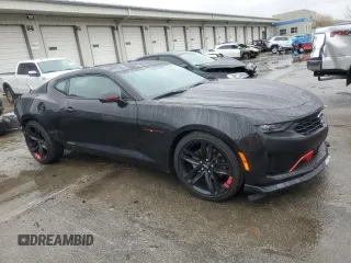 2022 Chevrolet Camaro 2LT with VIN 1G1FD1RS4N0132199, listed as a Copart auction lot 84586974 with 25,714 mi miles and Salvage Title. Bid and sale history available at carsss.com. Image 4.
