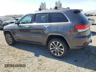 2017 Jeep Grand Cherokee Overland with VIN 1C4RJFCG3HC772695, listed as a Copart auction lot 64071635 with 90,710 mi miles and Clean title. Bid and sale history available at DreamBid. Image 2.