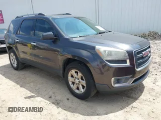 2014 GMC Acadia SLE with VIN 1GKKRPKD3EJ105743, listed as a IAAI auction lot 42014437 with 257,460 mi miles. Bid and sale history available at carsss.com. Image 1.
