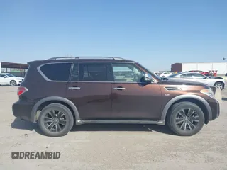 2017 Nissan Armada Platinum with VIN JN8AY2NF1H9302575, listed as a IAAI auction lot 41826613 with 109,914 mi miles. Bid and sale history available at carsss.com. Image 13.