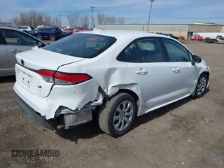 2024 Toyota Corolla LE with VIN 5YFB4MDE8RP117452, listed as a IAAI auction lot 41899377 with 38,940 mi miles and . Bid and sale history available at carsss.com. Image 4.