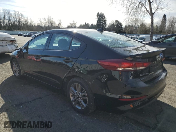 2018 Hyundai Elantra SEL with VIN 5NPD84LF3JH356836, listed as a Copart auction lot 48057285 with 74,214 mi miles and Salvage Title. Bid and sale history available at DreamBid. Image 2.