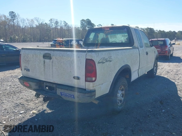2001 Ford F-150 XL with VIN 1FTPX18L91NB97690, listed as a IAAI auction lot 41886760 with 1 mi miles. Bid and sale history available at carsss.com. Image 4.