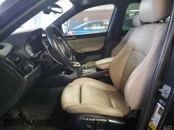 2015 BMW X4 xDrive35i with VIN 5UXXW5C51F0E88340, listed as a Copart auction lot 41765245 with 140,510 mi miles and Clean title. Bid and sale history available at DreamBid. Image 7.