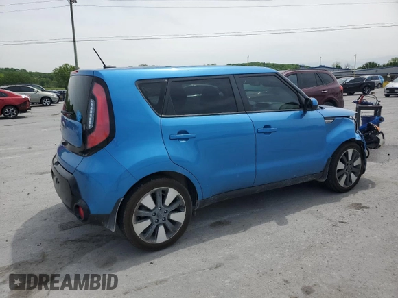 2016 Kia Soul + with VIN KNDJP3A51G7335443, listed as a Copart auction lot 54226145 with 88,736 mi miles and Salvage Title. Bid and sale history available at carsss.com. Image 3.