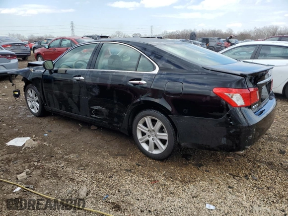 2007 Lexus ES 350 with VIN JTHBJ46G672125681, listed as a Copart auction lot 50536165 with Not Provided miles and Salvage Title. Bid and sale history available at carsss.com. Image 2.