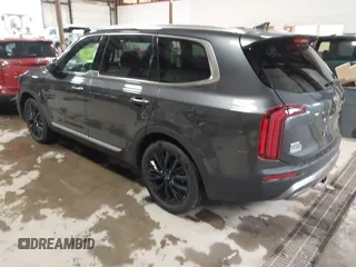 2021 Kia Telluride SX with VIN 5XYP5DHC3MG192018, listed as a IAAI auction lot 41864429 with 79,600 mi miles and . Bid and sale history available at carsss.com. Image 3.