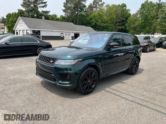 2020 Land Rover Range Rover Sport HST with VIN SALWS2RU5LA729852, listed as a Copart auction lot 59935995 with 104,182 mi miles and Clean title. Bid and sale history available at DreamBid. Image 2.