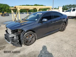 2021 BMW 2 Series 228i xDrive with VIN WBA73AK00M7G32339, listed as a Copart auction lot 58938005 with 47,652 mi miles and Salvage title. Bid and sale history available at DreamBid. Image 1.