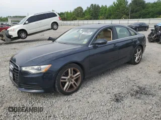 2014 Audi A6 Premium Plus with VIN WAUFMAFCXEN070876, listed as a Copart auction lot 56909645 with Not provided miles and Salvage title. Bid and sale history available at DreamBid. Image 1.