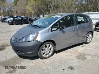 2009 Honda Fit Sport with VIN JHMGE88429S042773, listed as a Copart auction lot 50627005 with 107,570 mi miles and Salvage Title. Bid and sale history available at carsss.com. Image 1.