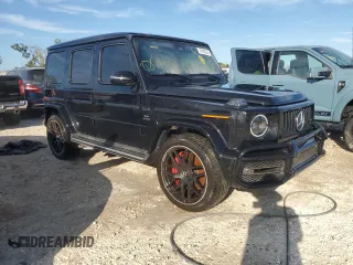 2020 Mercedes-Benz G 63 AMG with VIN WDCYC7HJ8LX337960, listed as a Copart auction lot 74249224 with Not Provided miles and Non Repairable. Bid and sale history available at DreamBid. Image 4.