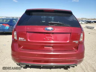 2013 Ford Edge Sport with VIN 2FMDK4AK7DBC51780, listed as a Copart auction lot 53848825 with 215,385 mi miles and Salvage Title. Bid and sale history available at carsss.com. Image 6.