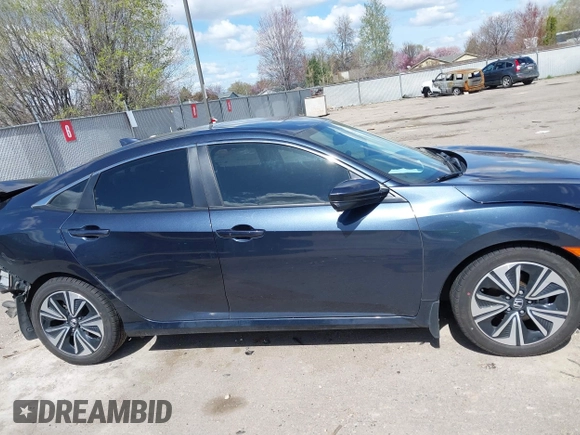2017 Honda Civic Sedan EX-L with VIN 2HGFC1F77HH642462, listed as a IAAI auction lot 41962942 with 93,277 mi miles. Bid and sale history available at carsss.com. Image 13.