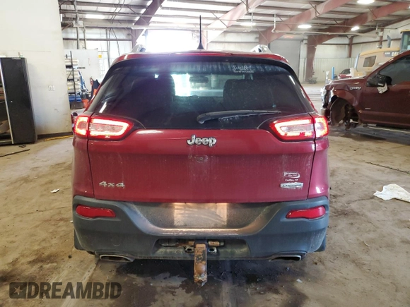 2016 Jeep Cherokee Latitude с VIN 1C4PJMCS1GW366685, выставлен на аукционе Copart как лот 62065555 с пробегом 109 389 миль миль и Чистый • Clean title. История ставок и продаж доступна на DreamBid. Изображение 6.
