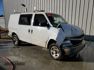 2004 Chevrolet Astro Cargo Van with VIN 1GCDM19X74B117502, listed as a Copart auction lot 87210454 with 0 mi miles and Salvage Title. Bid and sale history available at carsss.com. Image 4.