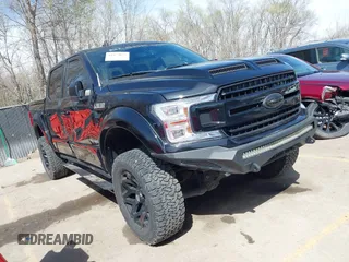 2020 Ford F-150 XL with VIN 1FTEW1E54LFB00120, listed as a IAAI auction lot 41873023 with 31,435 mi miles. Bid and sale history available at carsss.com. Image 1.