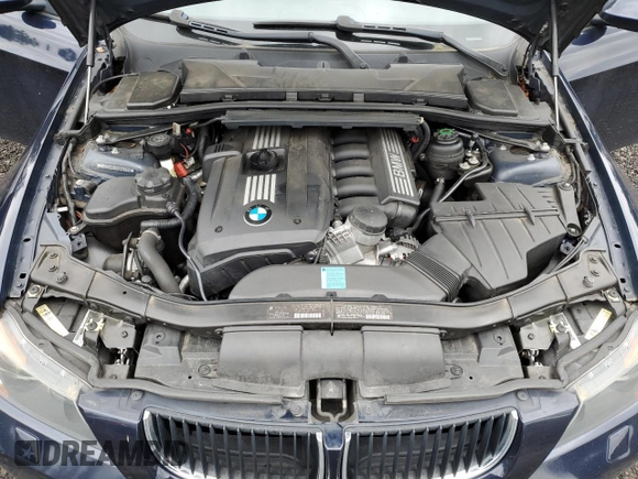 2007 BMW 3 Series 328i with VIN WBAVC53557FZ78645, listed as a Copart auction lot 48451255 with 144,489 mi miles and Salvage Title. Bid and sale history available at carsss.com. Image 11.