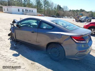 2015 Honda Civic Coupe LX with VIN 2HGFG3B5XFH509728, listed as a IAAI auction lot 41669745 with 96,465 mi miles. Bid and sale history available at carsss.com. Image 3.