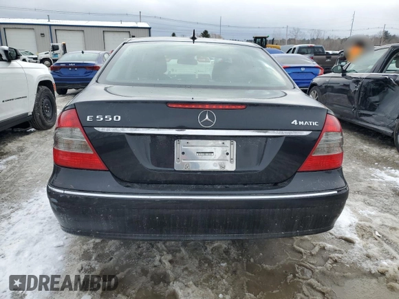 2007 Mercedes-Benz E 550 with VIN WDBUF90X47X214765, listed as a Copart auction lot 44207265 with 168,813 mi miles and Clean Title. Bid and sale history available at carsss.com. Image 6.